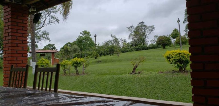 Aluguel de casa de campo em feriado