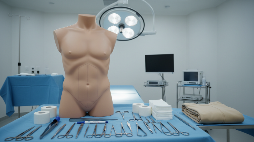 Contorno corporal redefinido com segurança após emagrecimento, segundo Milton Seigi Hayashi.

